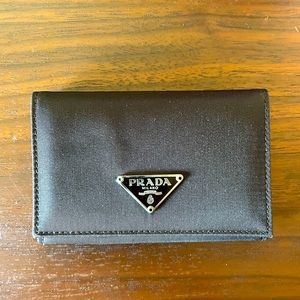 Prada Nylon Card Wallet